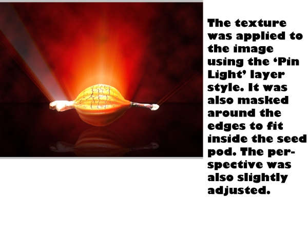 Creation of Explosive pod: Step 5